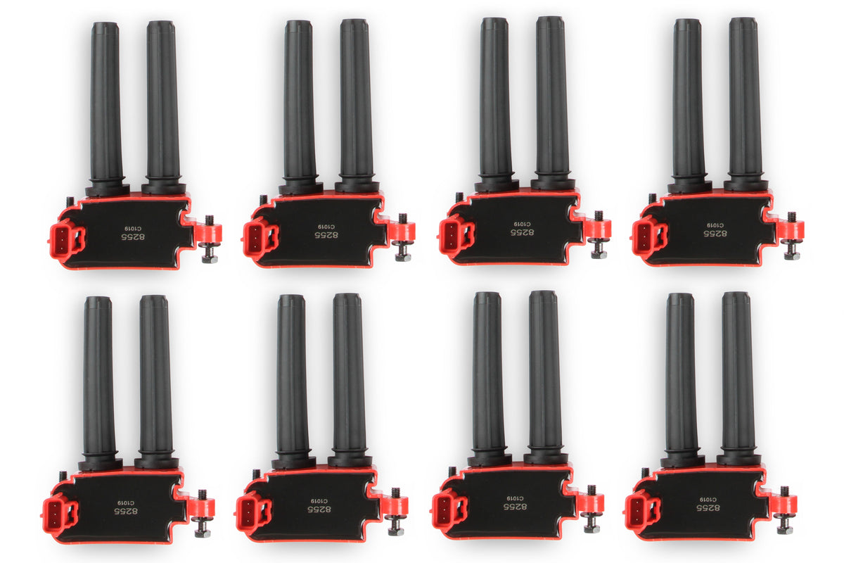 MSD 82558 Blaster Ignition Coil - Gen III for HEMI 05-24 - Red - 8-Pack 5.7/6.1/6.2/6.4