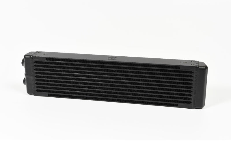 CSF 8110 Univ Dual Pass Oil Cooler - M22 x 1.5 - 24in L x 5.75in H x 2.16in W