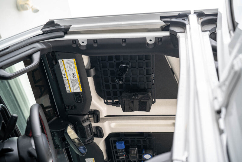 DV8 Offroad 2018-2025 Jeep Wrangler JL Roof Mount for 15In x 12In Molle Panel - #MPJL-11