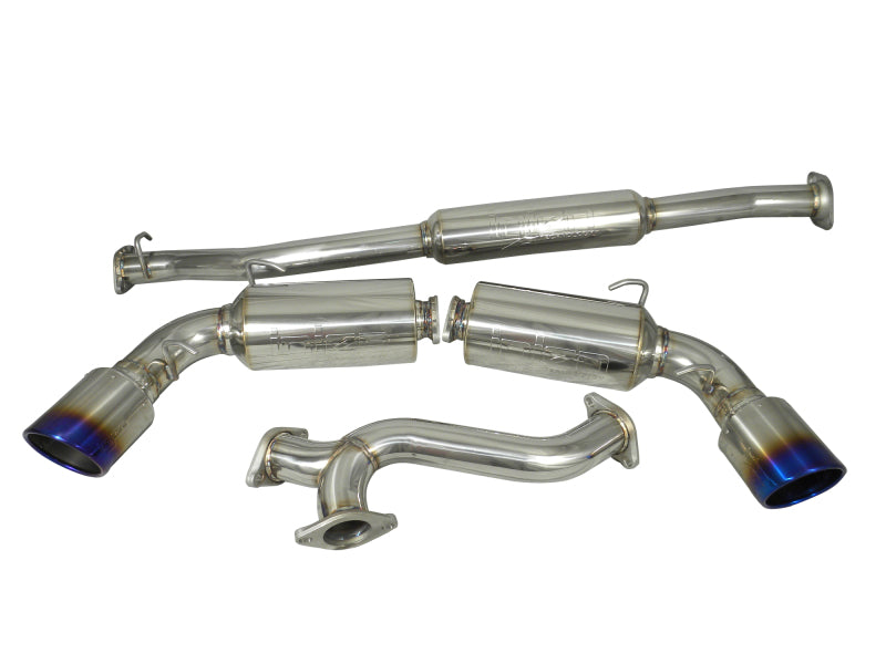 Injen 13-20 Subaru BRZ/Toyota 86 2.0L 4cyl SS CB Exhaust w/ Dual Injen Embossed Muffler - #SES1230TT