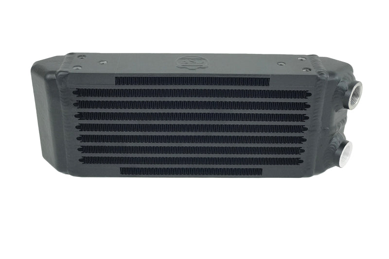 CSF 8119 Univ Dual-Pass Oil Cooler - M22 x 1.5 - 13in L x 4.75in H x 2.16in W