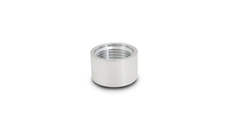 Vibrant -6 AN Female Weld Bung (9/16in -18 Thread) - Aluminum