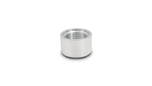Vibrant -6 AN Female Weld Bung (9/16in -18 Thread) - Aluminum