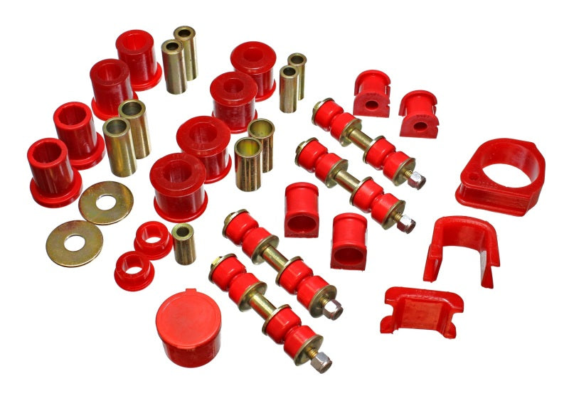 Energy Suspension for 97-01 Escort Red Hyper-Flex Master Bushing Set 4.18117R