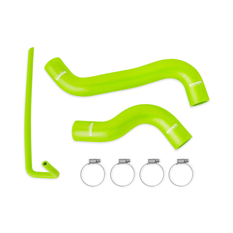 Mishimoto 2015+ Subaru WRX Silicone Radiator Coolant Hose Kit - Neon Yellow - #MMHOSE-WRX-15NY
