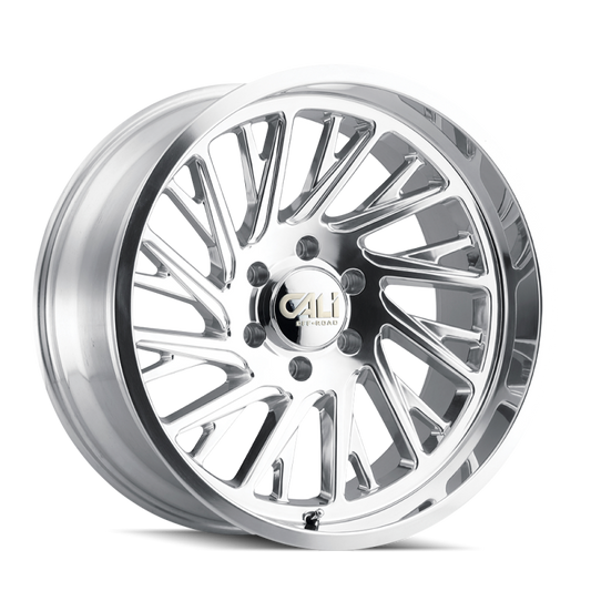 Cali Off-Road Purge 9114 22x12 8x165.1 -51mm Polished Wheel 9114-22281P