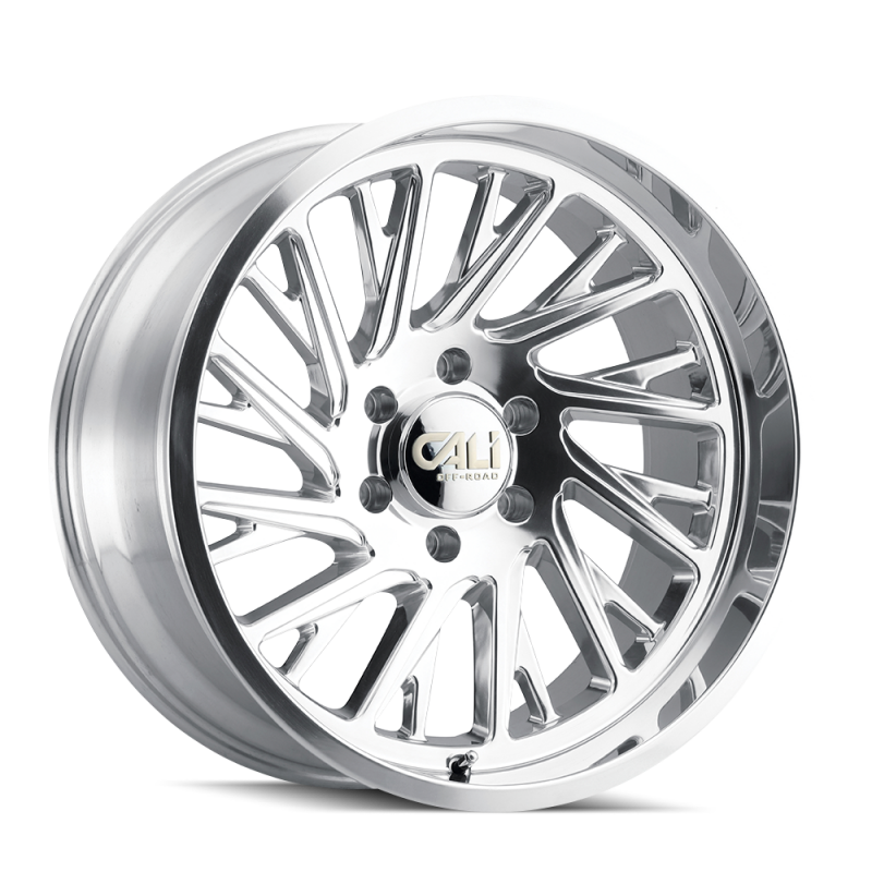 Cali Off-Road Purge 9114 20x10 8x165.1 -25mm Polished Wheel 9114-2181P