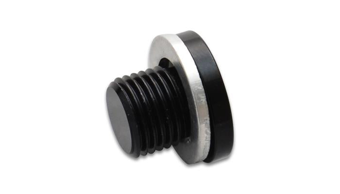 Vibrant M12 x 1.5 Metric Port Plug w/Crush Washer