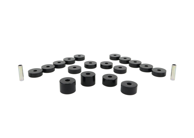 Whiteline W93542 Body Mount Bushing Set for 1974-1975 Jeep CJ5
