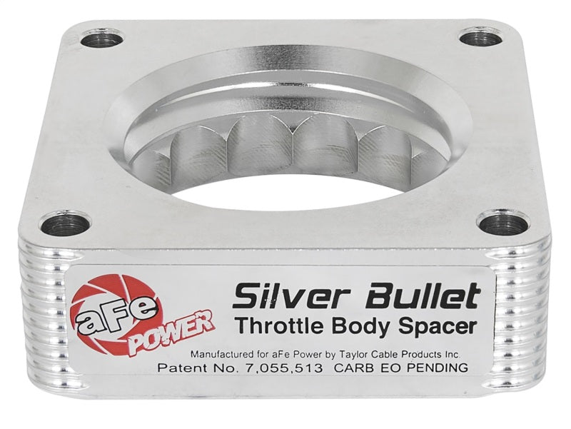 aFe Silver Bullet Throttle Body Spacer 09-18 Nissan 370Z V6-3.7L (VQ37VHR) - #46-36007