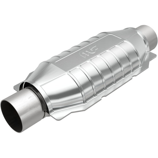 MagnaFlow 51006 Conv Univ 2.5in Inlet/Outlet Center/Center Oval 12in Body L x 6.5in W x 16in Overall L - #51006