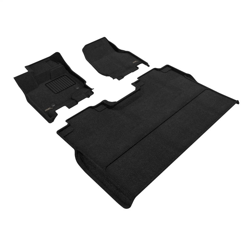 3D MAXpider Elegant Front & Rear Floor Mats for 2022-2024 Ford F-150