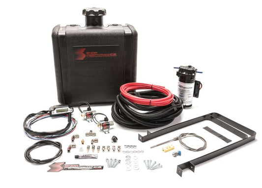 Snow Performance SNO-560 Stage 3 Boost Cooler Water Injection Kit Pusher (Hi-Temp Tubing and Quick-Fittings)