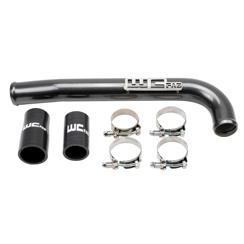 Wehrli Custom Fabrication WCF100678-BR Upper Coolant Pipe Bengal Red (Non-Twin CP3) for 2003-2009 Dodge Ram 2500 / 3500 Cummins
