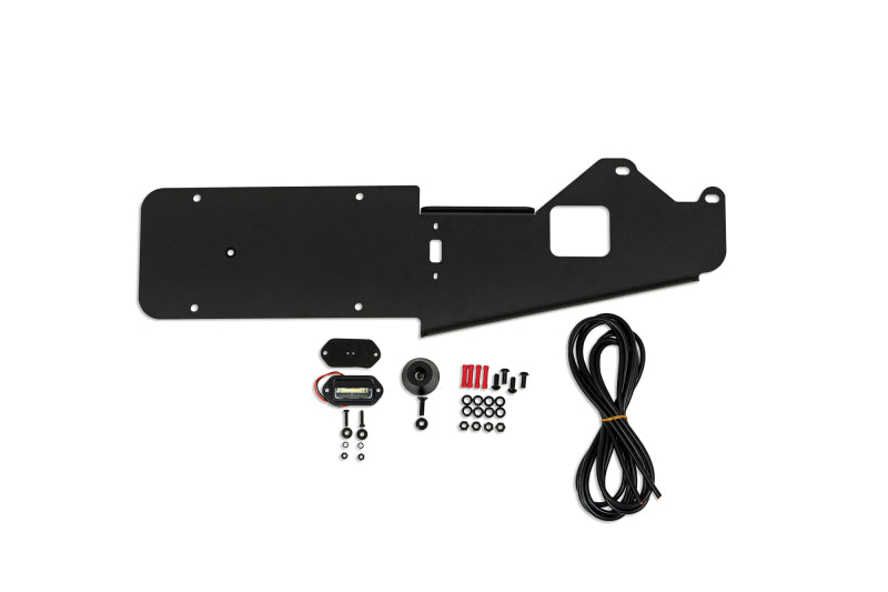 DV8 Offroad 21-23 Ford Bronco Rear License Plate Relocation Bracket - #LPBR-03