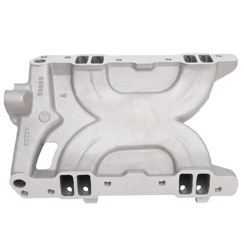 Edelbrock 50565 Manifold Torker II Pontiac 389/455 for Standard Flange Tb