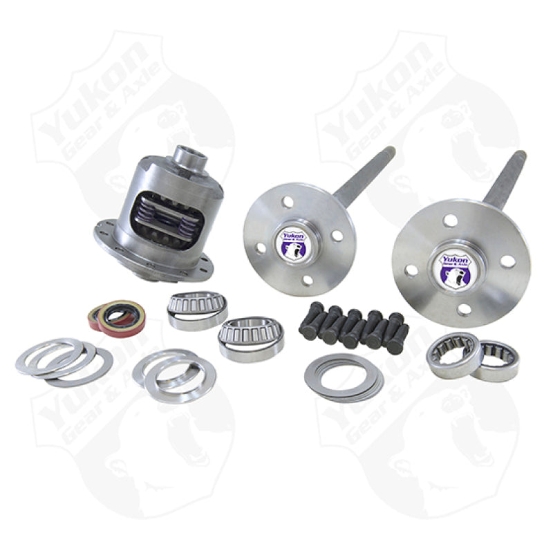 Yukon Gear & Axle YA FMUST-1-31 For 79-93 Mustang Axle Kit / 31 Spline / 4 Lug Axles with Duragrip Positraction