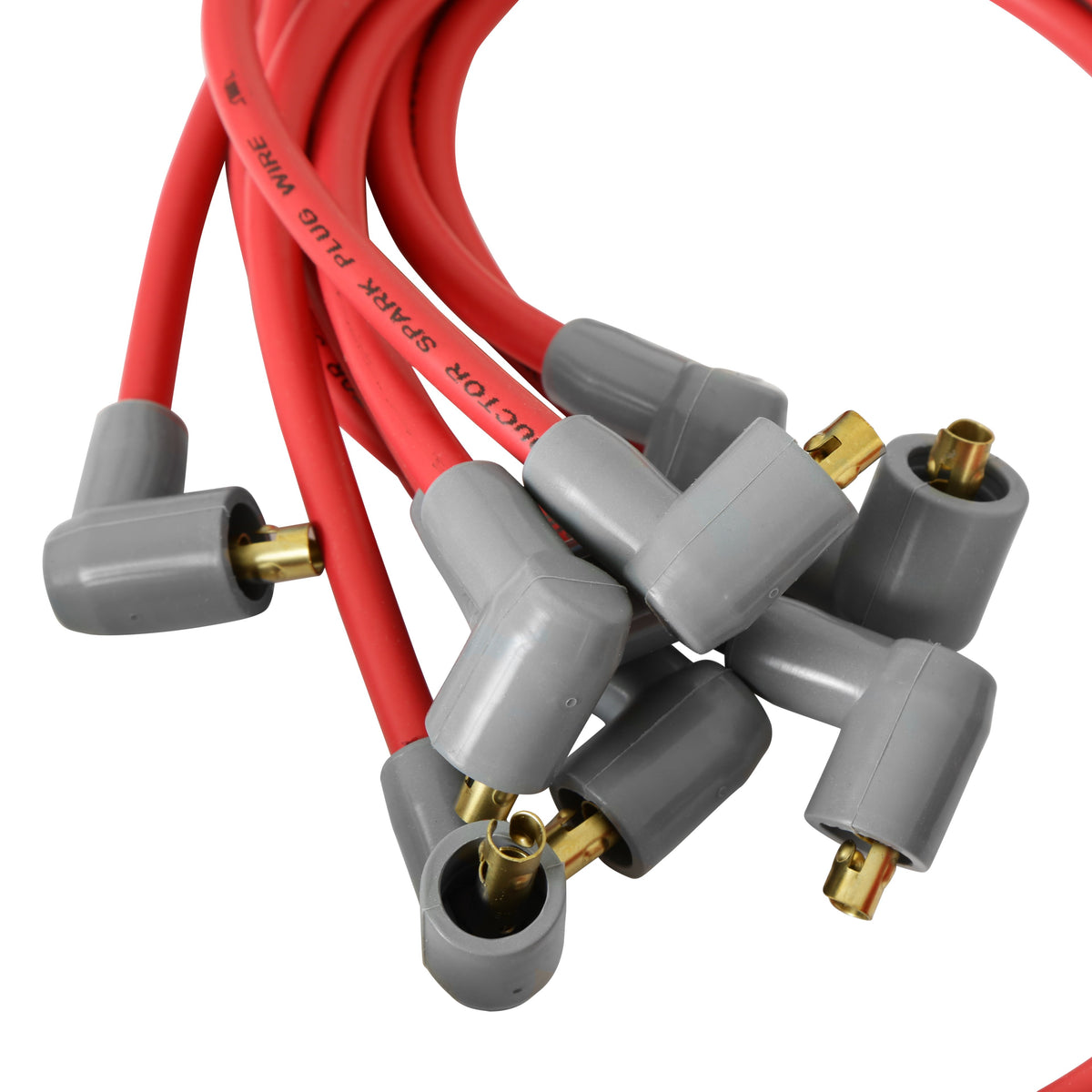 MSD 31389 Super Conductor Spark Plug Wire Set for Ford 351C-400, Socket