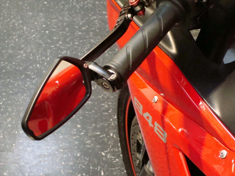 CRG Constructors AO-100 Arrow Bar End Mirror Black