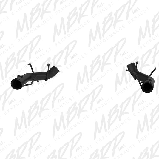 MBRP Ford Mustang GT 3in Dual Axle Back Muffler Delete - Black