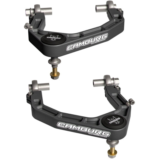 Camburg Engineering CAM-110307-GRY KINETIK Billet Uniball UCA Gray for 2024-2025 Ford Ranger Raptor