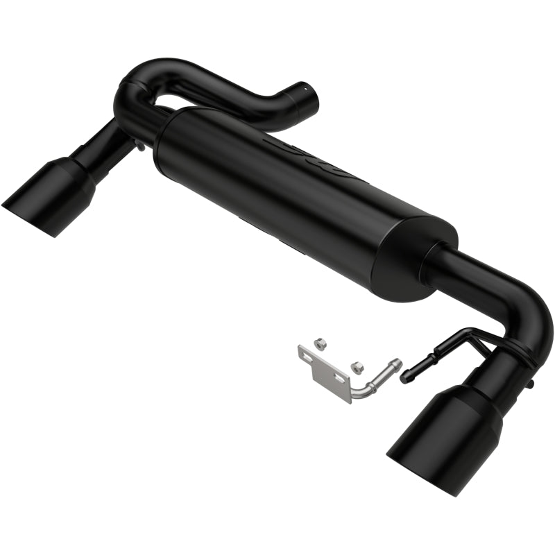 MagnaFlow 19558 2021 Ford Bronco Street Series Axle-Back Exhaust w/ Dual Split Rear Style Exit- Black Tips - #19558