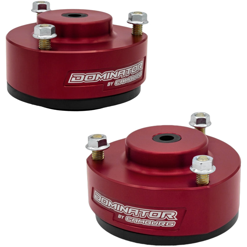 Camburg Engineering CAM-310205 Dominator Preload Spacer Kit 2 in Red for 2003-2024 Toyota Tacoma / 4Runner
