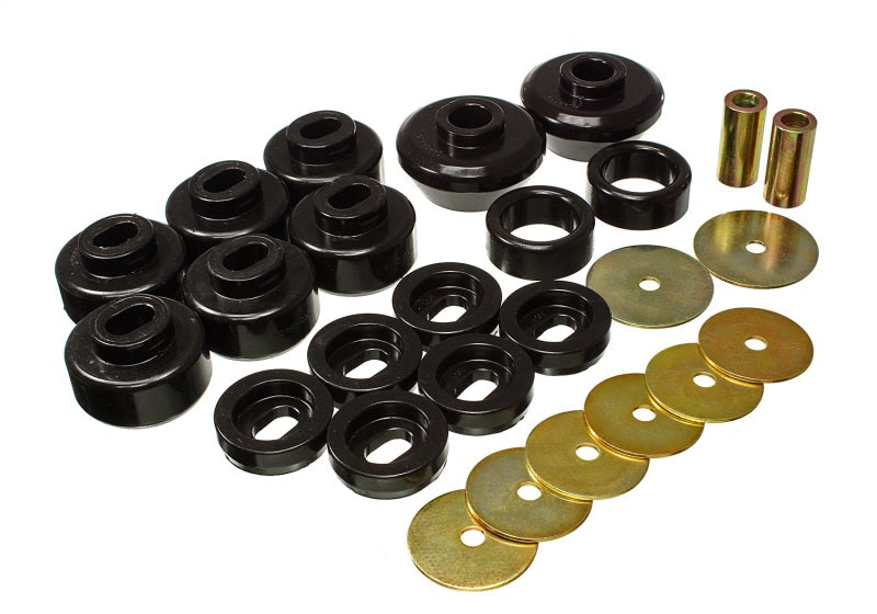 Energy Suspension for 07-13 Silverado 1500 Mount Bushing Set - Black 3.4175G