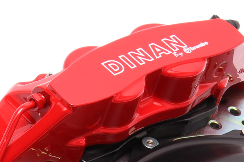 Dinan 06-10 BMW M5/M6 (E60/E63/E64) Red Caliper/Drilled Brake Set - Rear