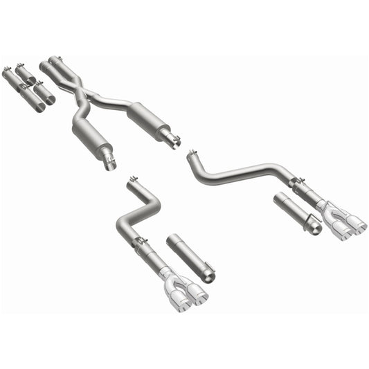 MagnaFlow 19367 2017+ Dodge Challenger 409 SS Polished 3in Quad Tips Cat-Back Exhaust - #19367