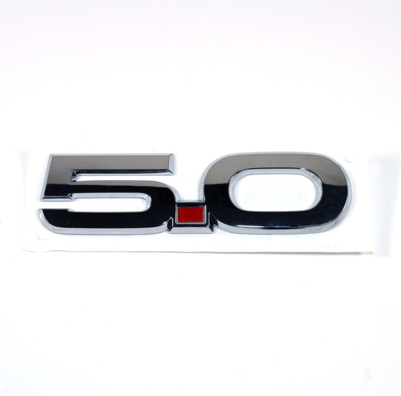 Ford Racing for 2015-2017 Ford Mustang 5.0L Fender Emblem Chrome