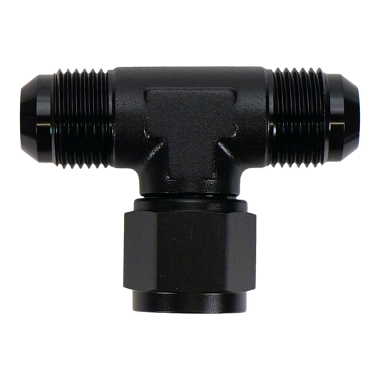 DeatschWerks 10AN Male Flare to Female Flare Swivel Tee on 90