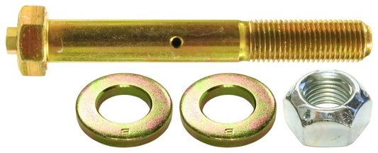 RockJock 7/16in Greasable Bolt with Hardware (3 1/4in Long, Flat Zerk)