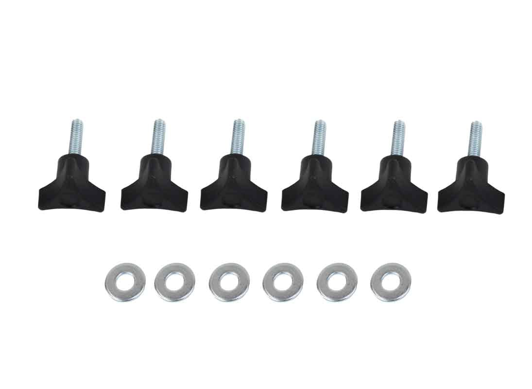 Kentrol 70006 Hardtop Quick Release Screws 6 Piece for 1997-2002 Jeep Wrangler TJ