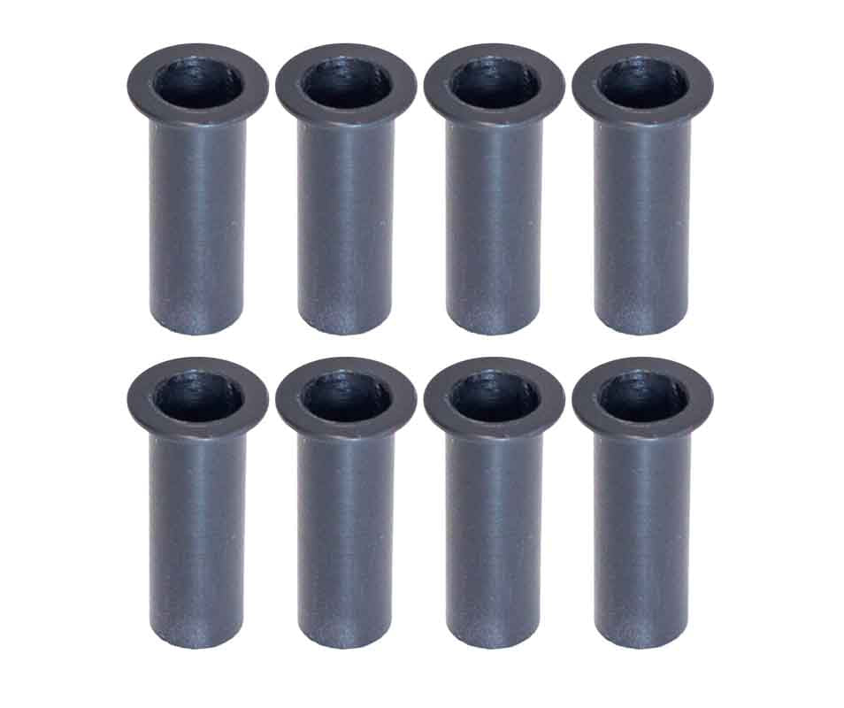 Kentrol 70012 Door Hinge Liners for 2018-2026 Jeep Wrangler JLU Gladiator 4-Door - Textured Black