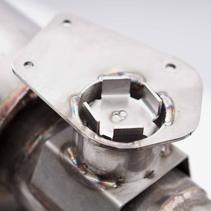Stainless Works for 2016-2024 Chevrolet Camaro SS 3in Redline Axle Back with Valve & 4in Quad Tips