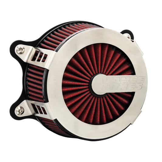 Vance & Hines 70367 Cage Fighter Intake Brushed for 1999-2017 Harley-Davidson