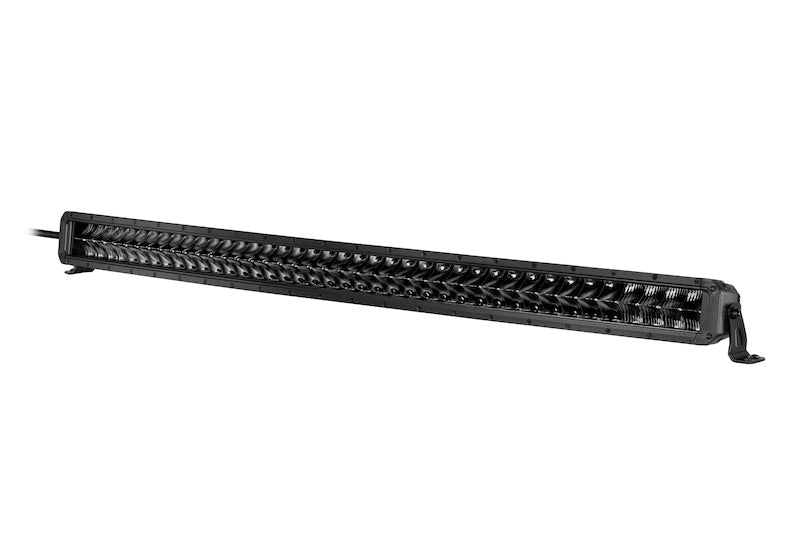 HELLA 358197621 Black Magic 40in Tough Double Row Curved Light Bar - Spot & Flood Beam
