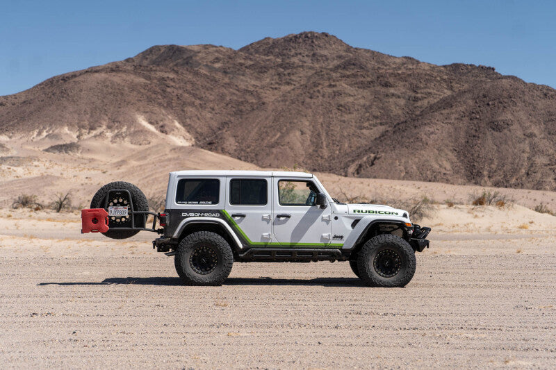 DV8 18-25 Jeep Wrangler JL Body Mounted Tire Carrier - #TCJL-14