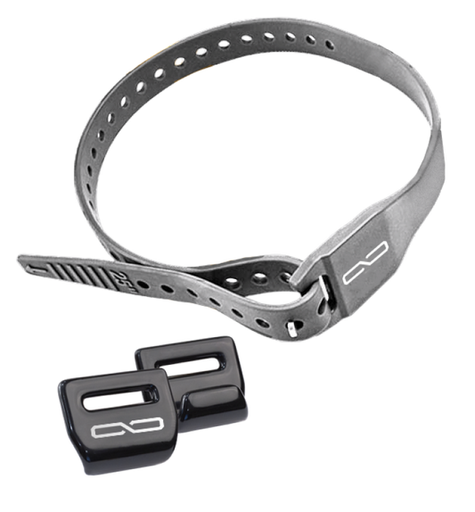 Giant Loop PHS25-18-G Pronghorn Straps 18 Inch Gray Motorcycle