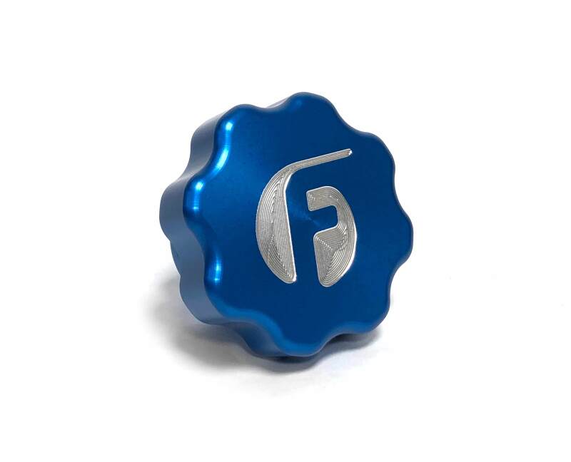 Fleece Performance FPE-DMAX-OC-BLU for 01-16 GM 2500/3500 Duramax Billet Oil Cap Cover - Blue