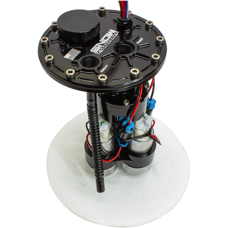 Snow Performance SNF-52900X Univ 10 Gallon 12 Hole Fuel Cell Hat Xtreme (3 Pump)