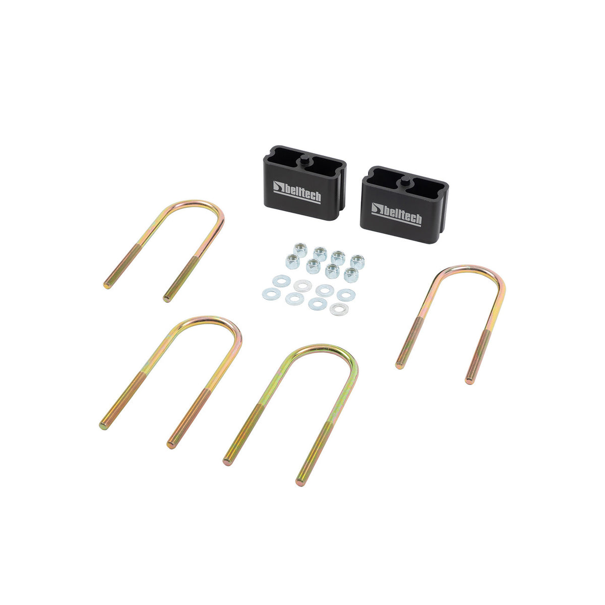 Belltech Lowering Block Kit 3in With 2 Degree Angle for 1982-2003 Chevy S10