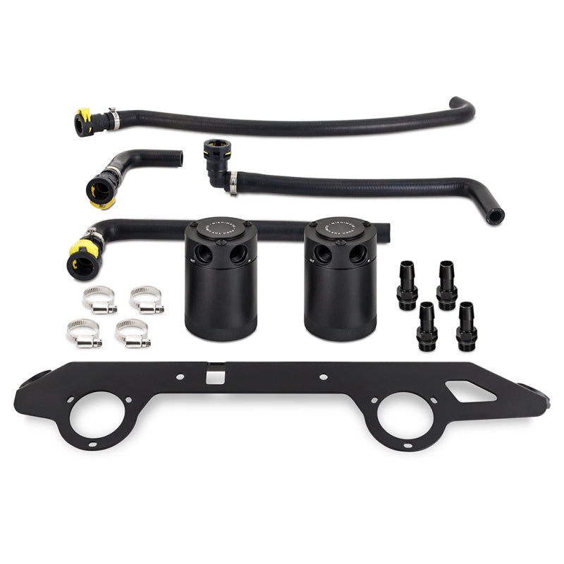 Mishimoto 21-22 Ford Bronco 2.7L Baffled Oil Catch Can System - #MMBCC-BR27-21S