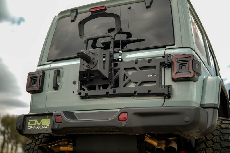 DV8 Offroad 18-25 Jeep Wrangler JL Spare Tire Carrier - #TCJL-15
