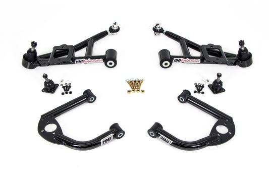 UMI Performance 230511-B Front A-Arms Street Black for 1993-2002 GM F-Body