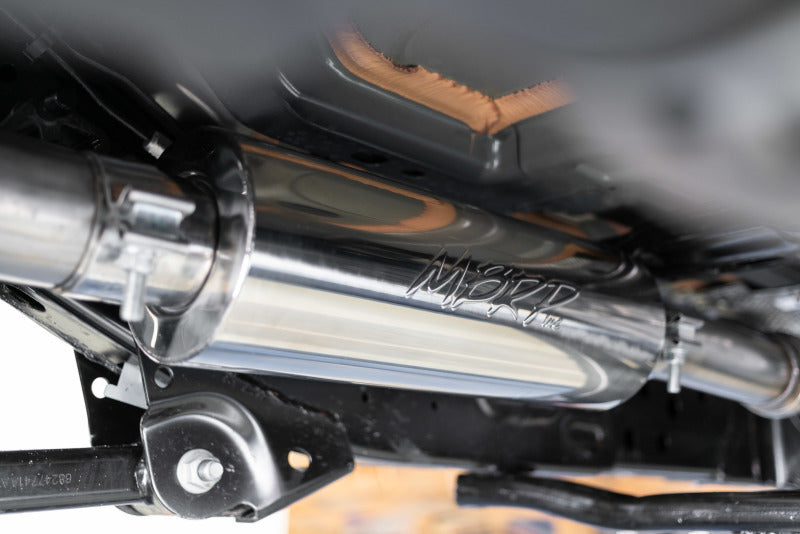 MBRP S5533304 Cat-Back Exhaust System - 2018-2026 Jeep Wrangler JL 2-Door/4-Door 2.0L / 3.6L (Race) | T304 Stainless