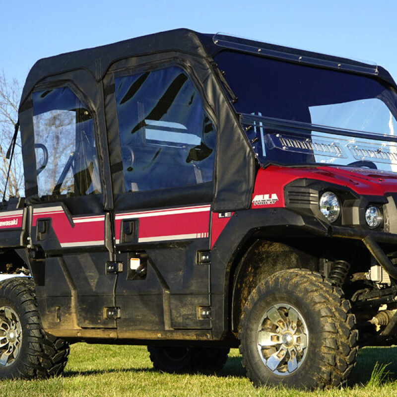 Seizmik 15+ Kawasaki Mule PRO-DXT/FXT Soft Upper Door Kit 51-20989