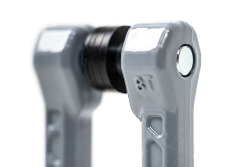 DV8 Offroad Elite Series D-Ring Shackles - Pair (Gray) - #UNSK-01GR