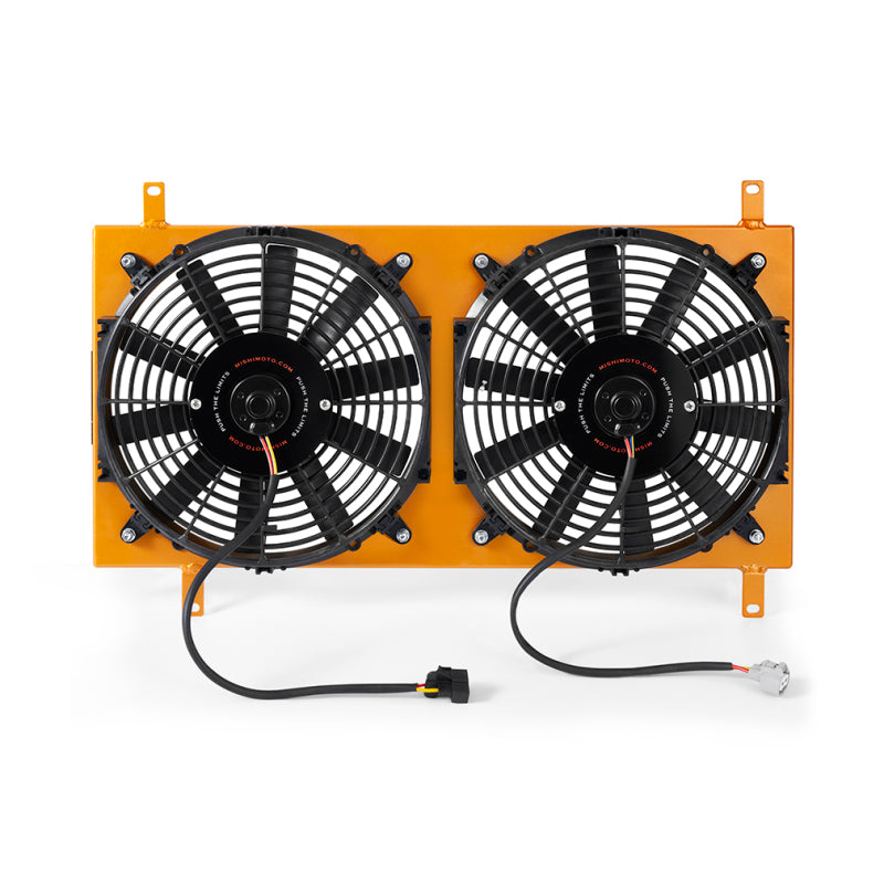 Mishimoto 90-97 Mazda Miata Aluminum Fan Shroud Gold - #MMFS-MIA-90GD